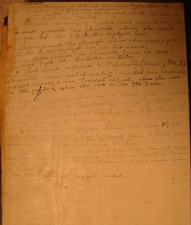 Batte Family Bible p. 3