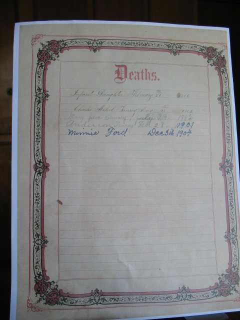 Tansey Family Deaths