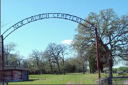 New Church Cemetery Entrance